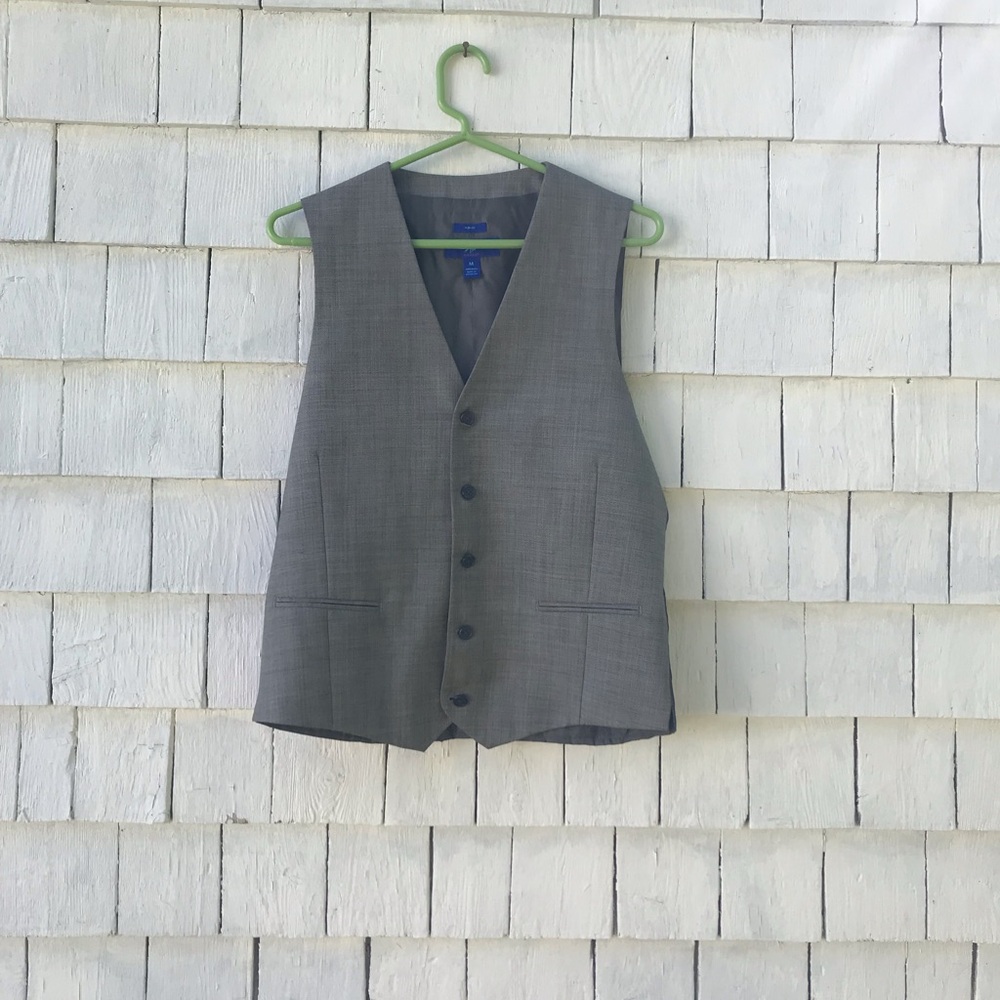 Men's Gray Vest